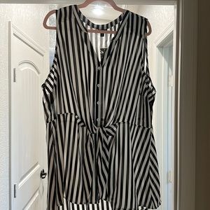 Chiffon short sleeve blouse